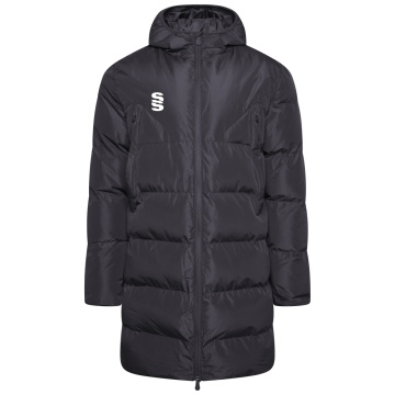 Active Long Padded Jacket - Black