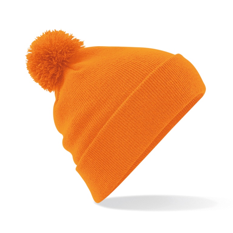 Original Pom Pom Beanie : Orange