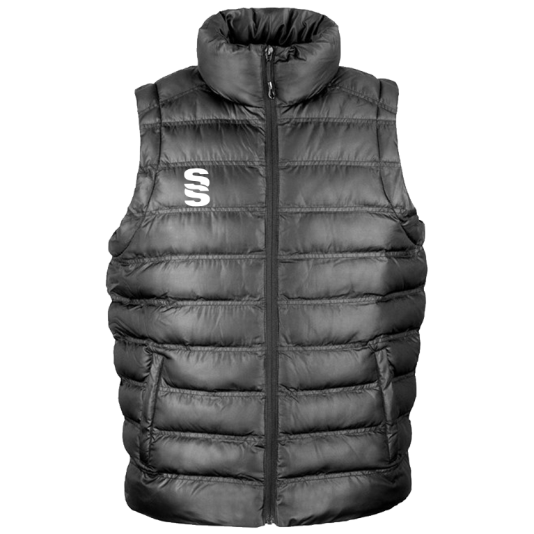 Padded Gilet : Black