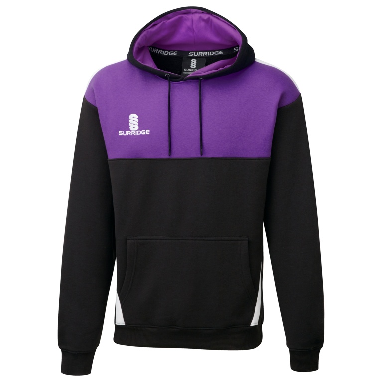 Women's Blade Hoody : Black / Purple / White