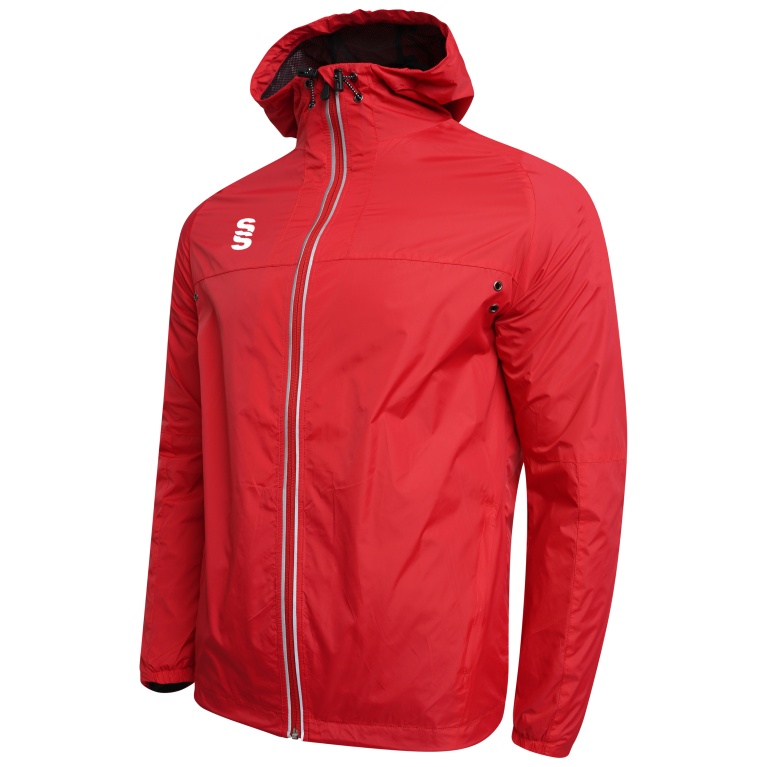Dual Full Zip Training Jacket : Red