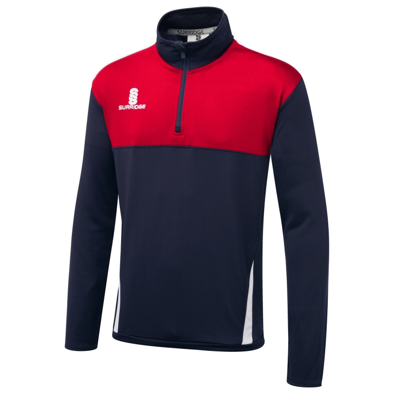 Youth's Blade Performance Top : Navy / Red / White