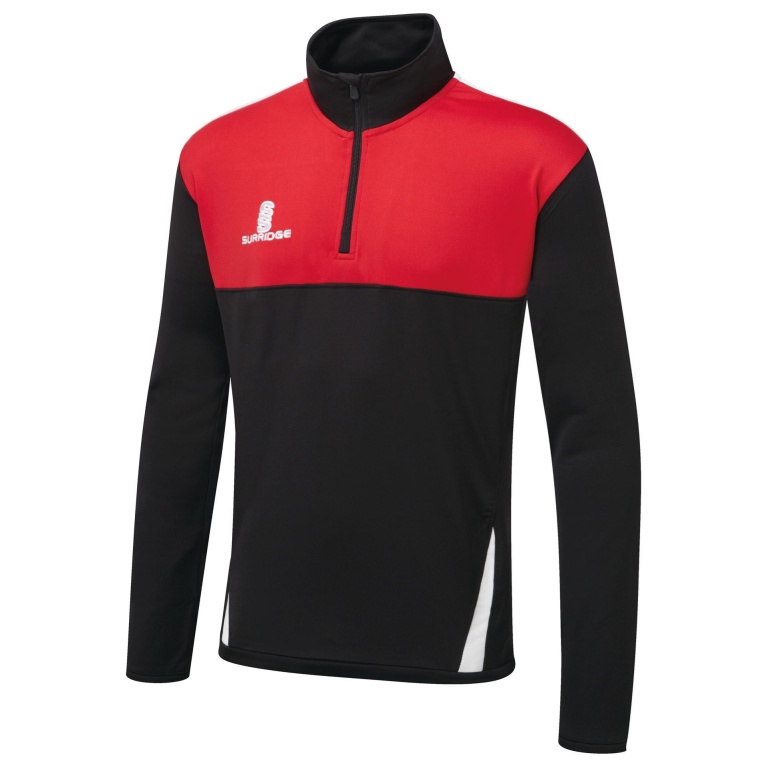 Youth's Blade Performance Top : Black / Red / White