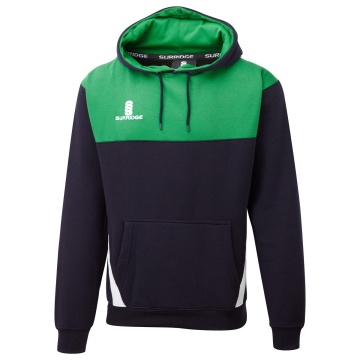 Women's Blade Hoody : Navy / Emerald / White