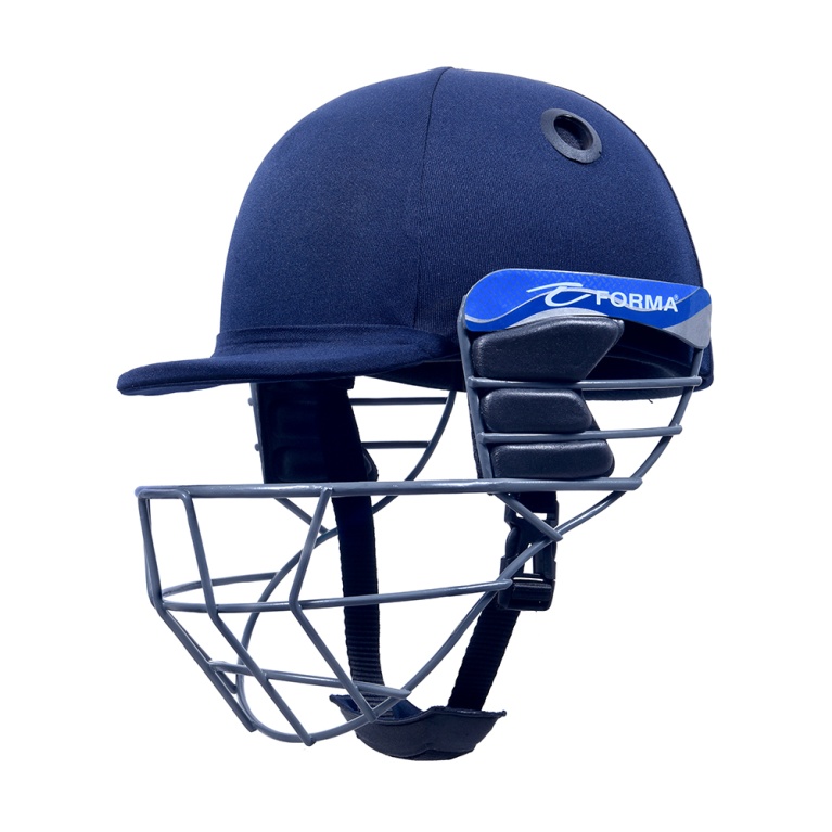 Forma Cricket Helmet - Little Master - Steel Grill - Navy