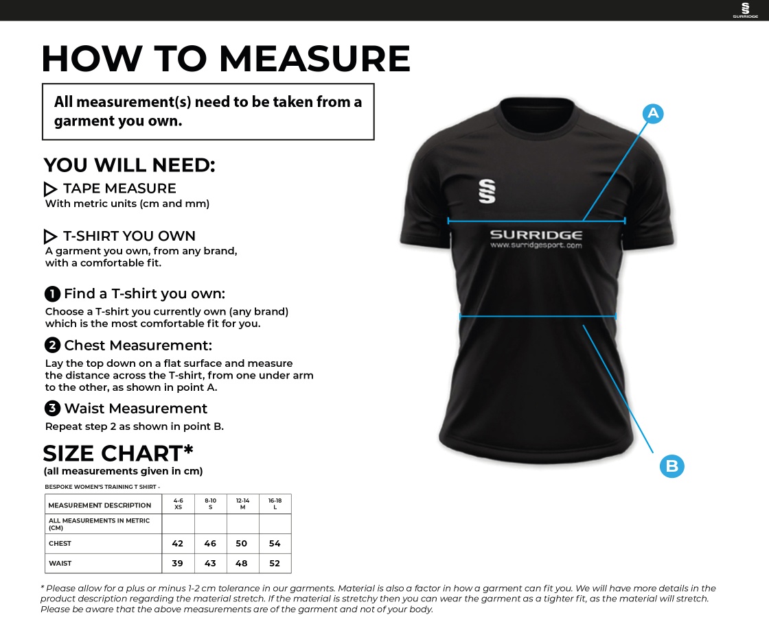 Women's Dual Games Shirt : Purple - Size Guide