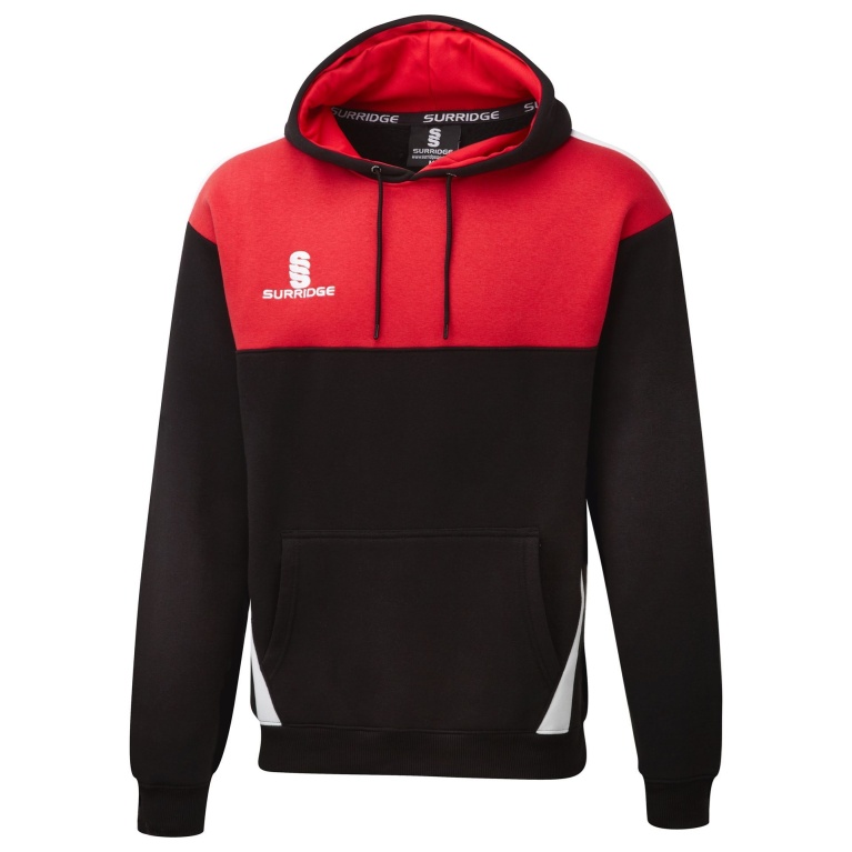 Youth's Blade Hoody : Black / Red / White