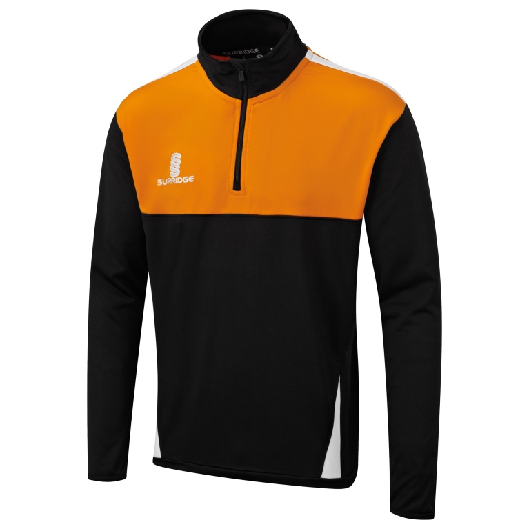 Youth's Blade Performance Top : Black / Orange / White