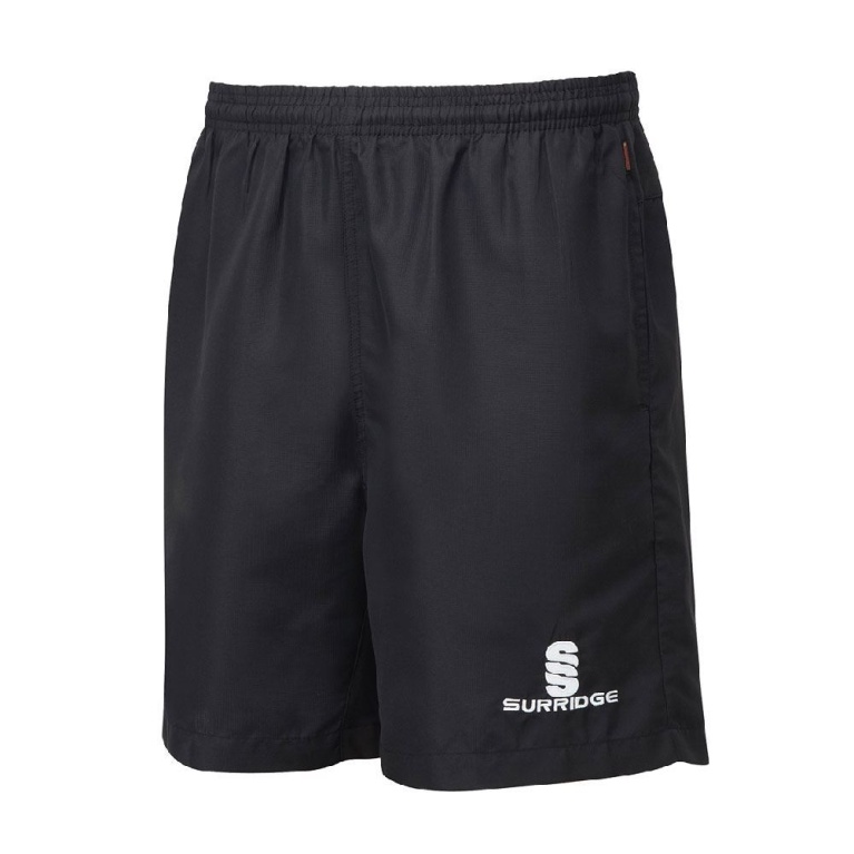 Youth's Ripstop Pocketed Shorts - Black