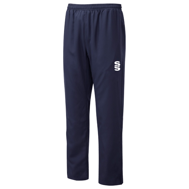 Dual Poplin Track Pant : Navy