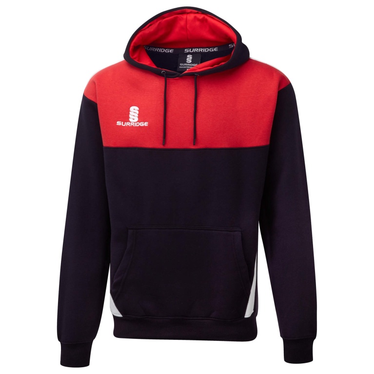 Youth's Blade Hoody : Navy / Red / White