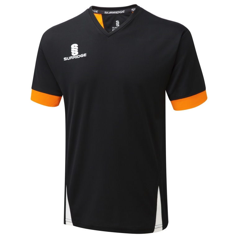 Youth's Blade Training Shirt : Black / Orange / White