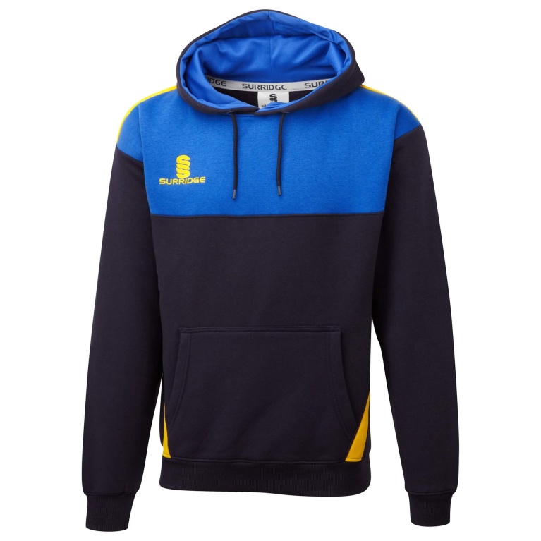 Women's Blade Hoody : Navy / Royal / Amber