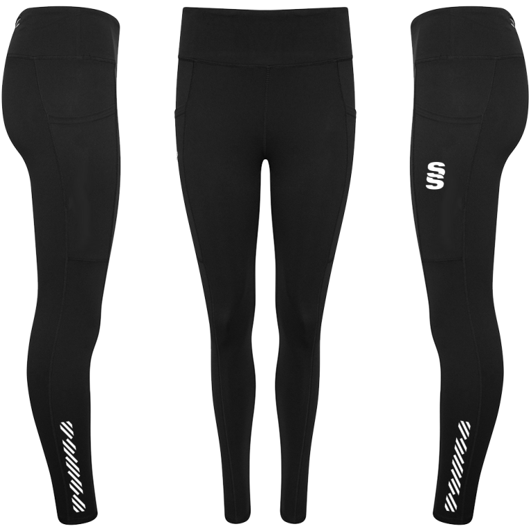 Performance Full Length Leggings : Black