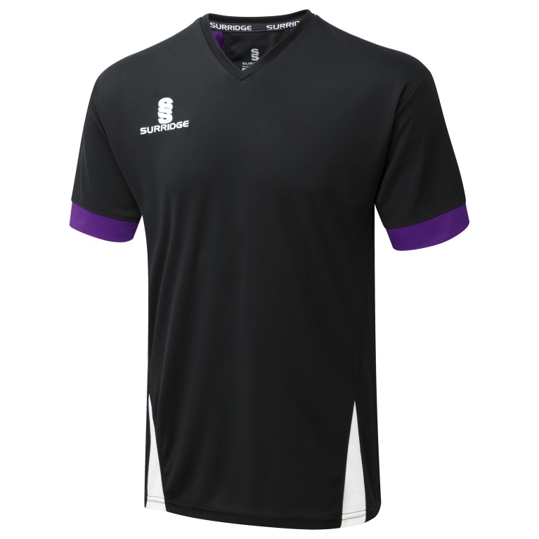 Youth's Blade Training shirt : Black / Purple / White