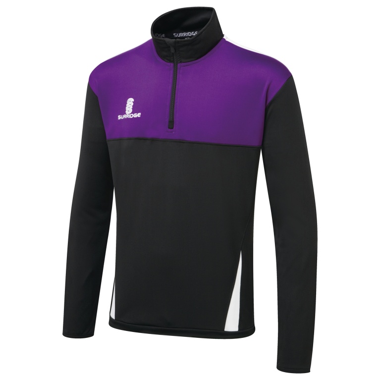 Youth's Blade Performance Top : Black / Purple / White