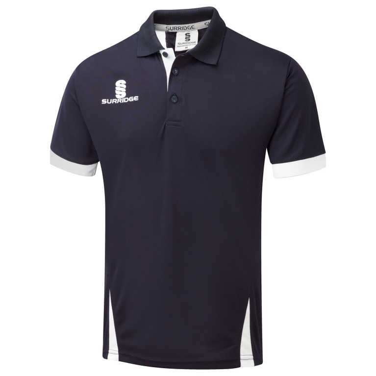 Blade Polo Shirt : Navy / White