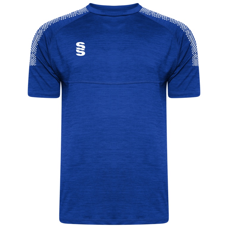 Youth's Dual Gym T-shirt : Royal Melange